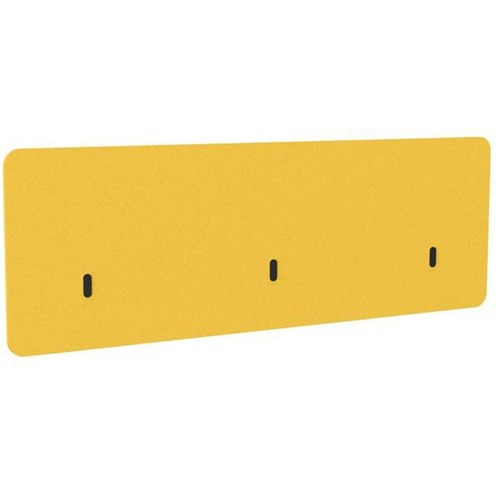 Boyd Acoustic Modesty Desk Panel 1800mm Yellow
