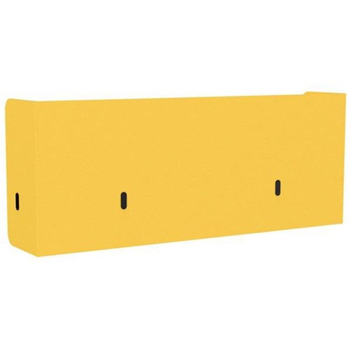 Boyd Acoustic Pod Desk Screen 1800mm Yellow