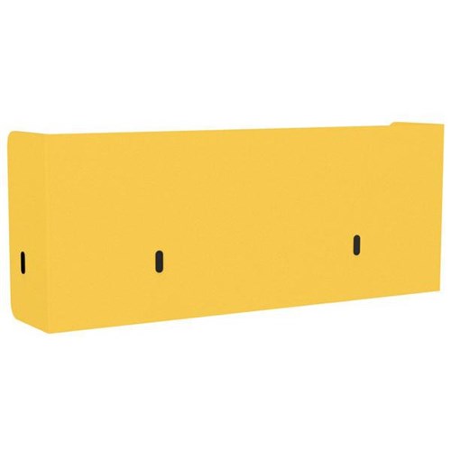Boyd Acoustic Pod Desk Screen 1500mm Yellow