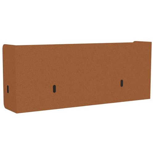 Boyd Acoustic Pod Desk Screen 1500mm Rust