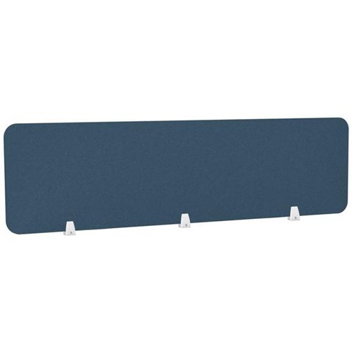 Boyd Acoustic Desk Screen 1800x400mm Pageant Blue