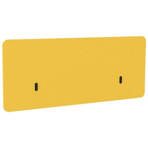 Boyd Visuals Acoustic Modesty Desk Panel 1500x600mm Yellow 
