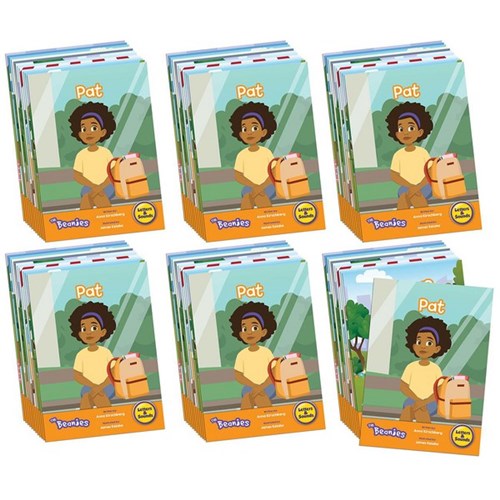Junior Learning The Beanies Hi-Lo Diversity Decodables UK Phonics Phase 2 Letter Sounds, Set of 72