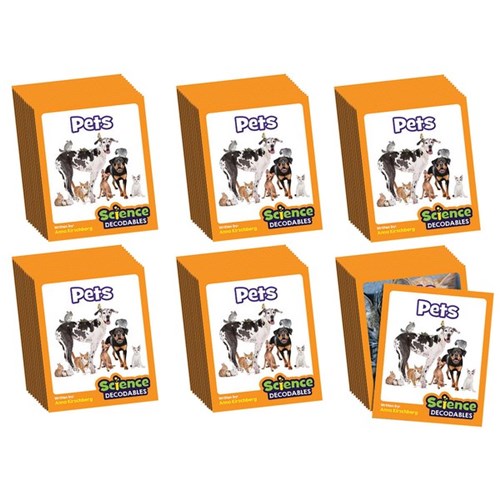 Junior Learning Science Decodables UK Phonics Phase 2 Non-Fiction, Set of 72 Books