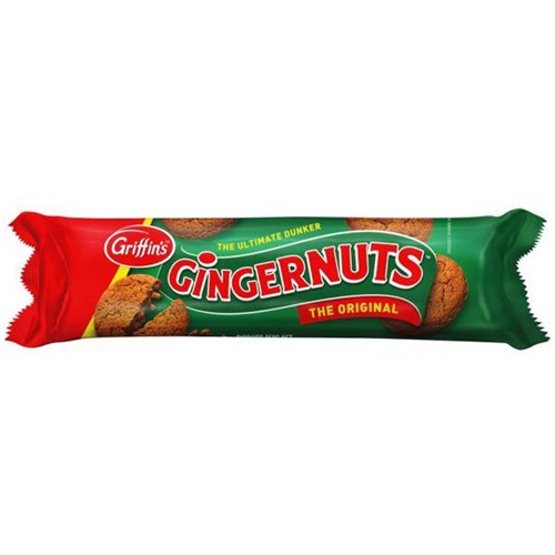 Griffin's Gingernuts Biscuits 250g, Carton of 20