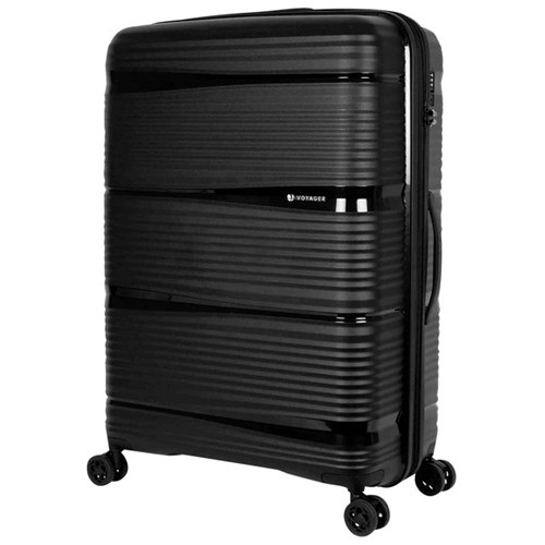 Voyager Berlin V7400 Trolley Suitcase 760mm Black