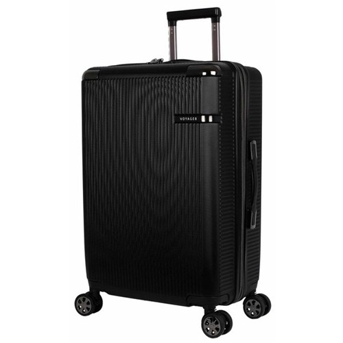 Voyager Seville V7300 Cabin Trolley Suitcase 550m Black