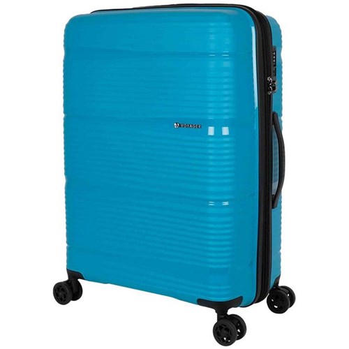 Voyager Berlin V7400 Trolley Suitcase 660mm Blue