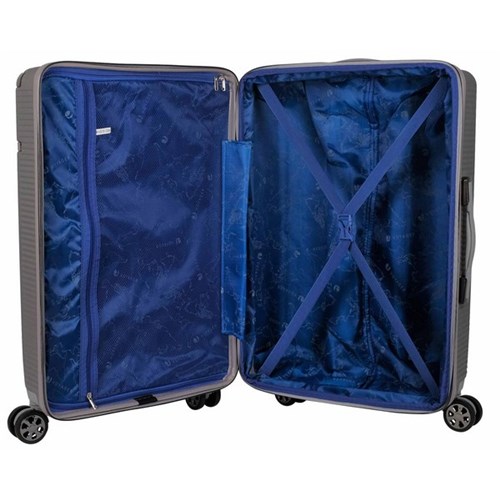 Voyager Seville V7300 Trolley Suitcase 760mm Grey