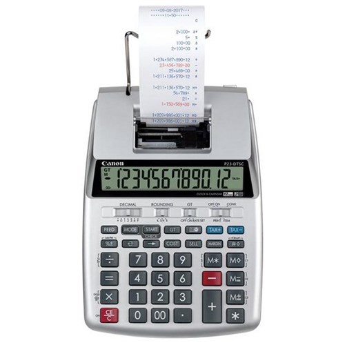 Canon P23DTSCII Printing Calculator