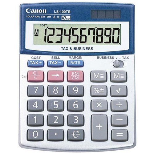 Canon LS100TS Calculator 10 Digits