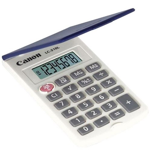 Canon LC210L Handheld Calculator 8 Digit Small
