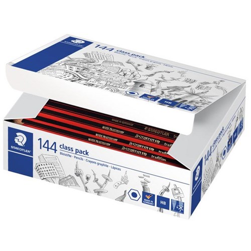 Staedtler HB Pencils Class Pack, Pack of 144
