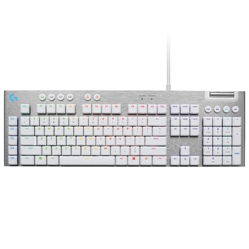 Logitech G815 LIGHTSYNC RGB Mechanical Gaming Keyboard Tactile White