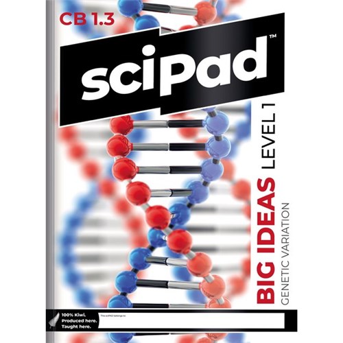 SciPad CB 1.3 Big Ideas Chemistry & Biology Level 1 9781991167552