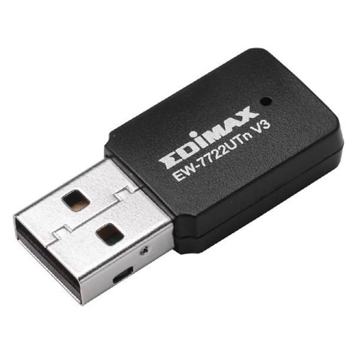 Edimax N300 Wi-Fi 4 Mini USB-A Wireless Adapter