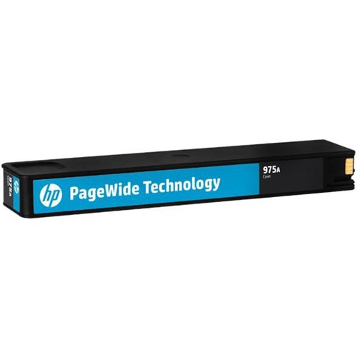 HP 975A Cyan PageWide Ink Cartridge