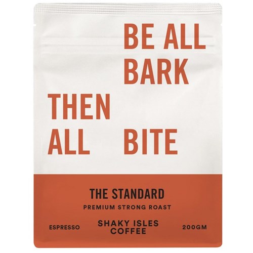 Shaky Isles The Standard Premium Strong Espresso Roast Coffee 200g