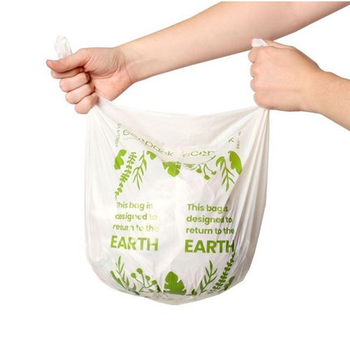 Ecopack Home Compostable Bin Liners XS 8L, Carton of 3 Rolls of 30