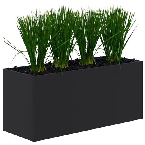 Rapid Planter Including Artificial Plants 1200x600mm Black/Grass
