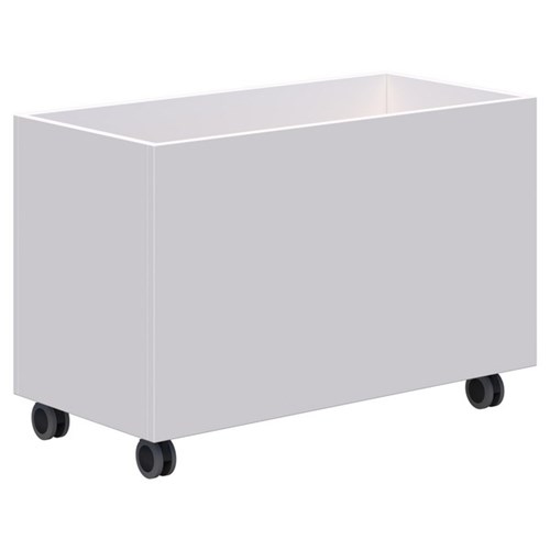 Fiord Mobile Planter 900x600mm White