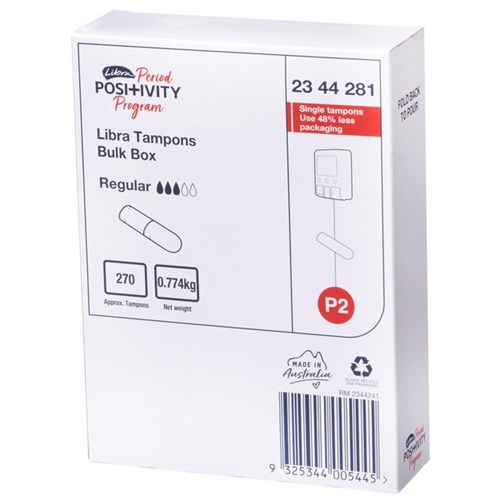 Libra Regular Tampons, Pack of 270