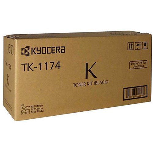 Kyocera TK-1174 Black Laser Toner Cartridge