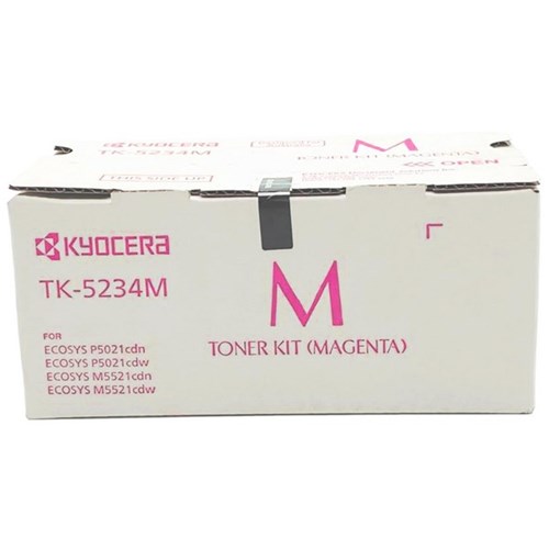 Kyocera TK-5234M Magenta Laser Toner Cartridge