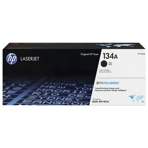 HP 134A Black Laser Toner Cartridge Yield W1340A