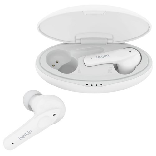 Belkin SoundForm Nano Wireless Kids Ear Buds White