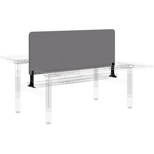 Sonic Acoustic Centre Screen 600x1800mm Light Grey