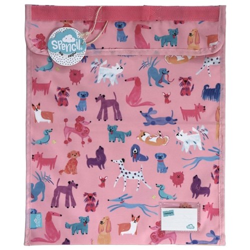 Spencil Doodle Dogs Homework Bag Extra Large 370x450mm