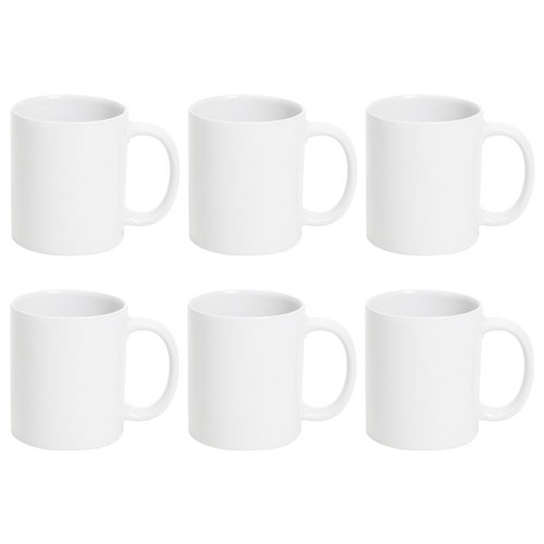 Connoisseur Classic All-Purpose Coffee Mug 350ml, Pack of 6