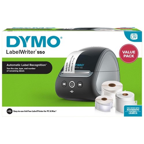 Dymo LabelWriter 550 Label Printer Value Pack  