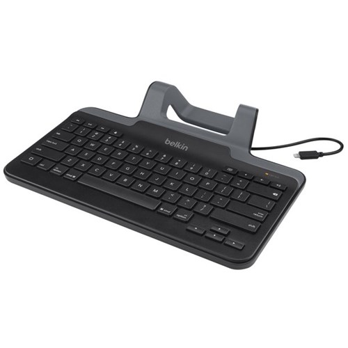 Belkin Wired Keyboard with Stand and Lightning Connector for iPad