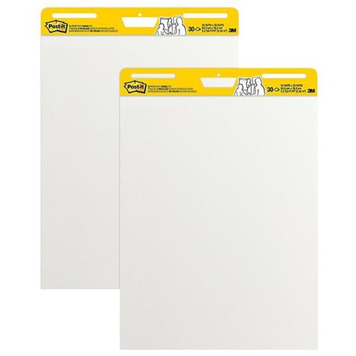 Post-it® 559 Super Sticky Easel Pad 30 Sheets, Box of 2 Pads 