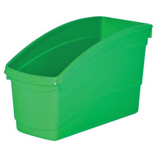 EC Plastic Book and Storage Tub Green