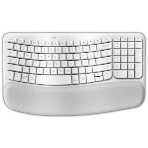 Logitech Wave Keys Wireless Keyboard White