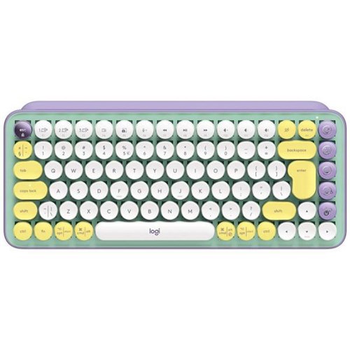 Logitech POP Keys Wireless Mechanical Keyboard Mint Green