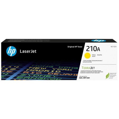 HP 210A Yellow Original Laser Toner Cartridge W2102A