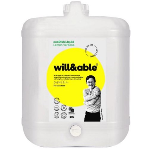 Will & Able ecoDish Liquid 20L