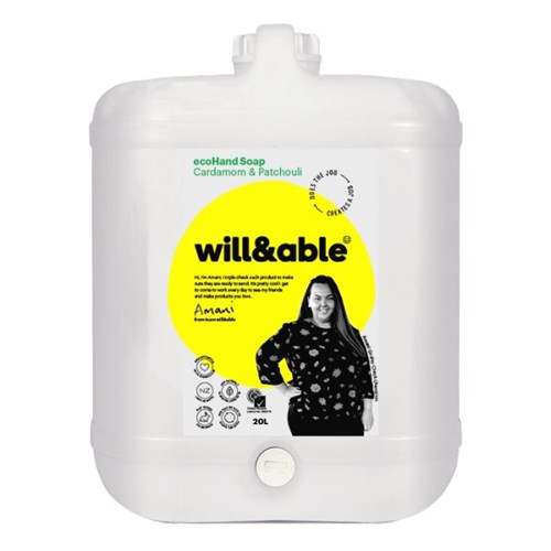 Will&Able Eco Liquid Hand Soap 20 Litre