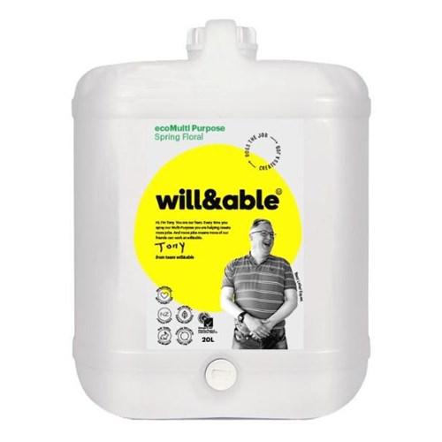 Will & Able ecoMulti Purpose Cleaner 20L 