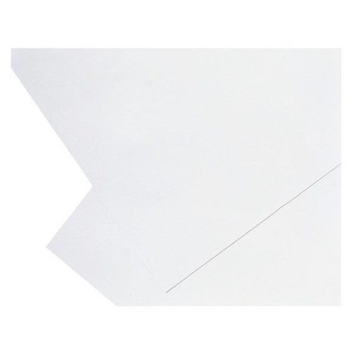 School Construction Boards 760x510mm 349gsm White, Pack of 50