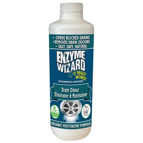 Enzyme Wizard Drain Odour Eliminator & Maintainer 1L