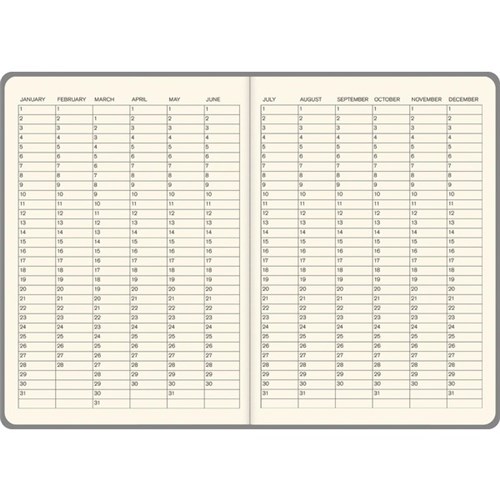 Collins Lifestyle Planner A5 Week To View Undated Blue