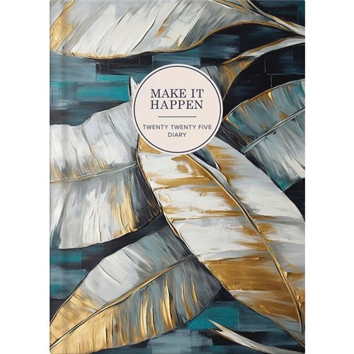 Collins A51 Diary A5 1 Day Per Page 2027 Painterly Assorted
