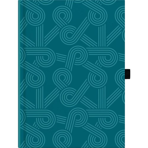 Collins A5 Diary Day Per Page Undated Geo Assorted Designs