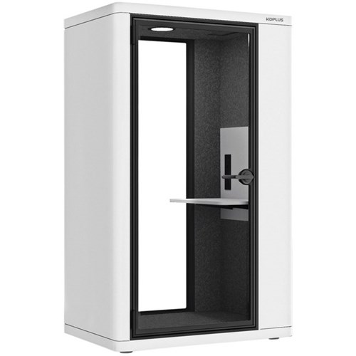 Koplus Milli Sit Booth 1200x2000mm White/Dark Grey