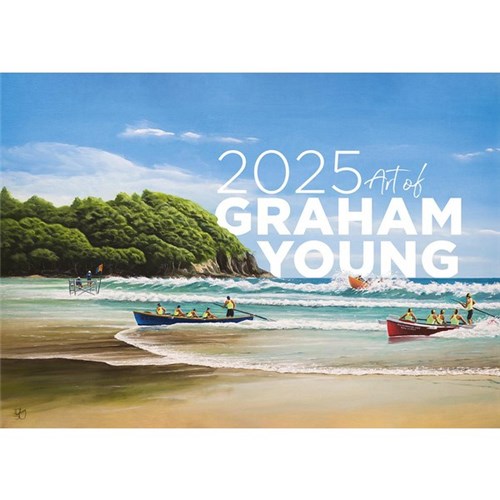 Easy2C Wall Calendar Art Of Graham Young 2025 OfficeMax NZ